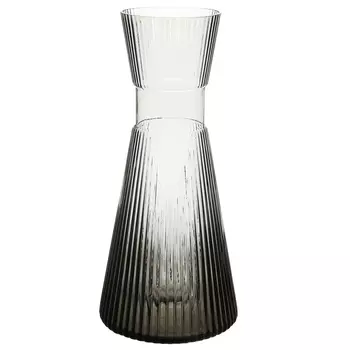 Графин, 1 л, стекло Р, серый, Facet