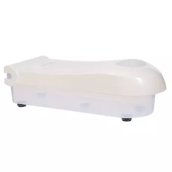 Измельчитель, 28 см, 5 насадок, механический, пластик/сталь, бежевый, Soft