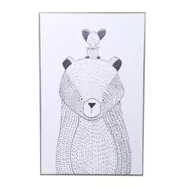 Картина, 60х40 см, Мишка с мышкой