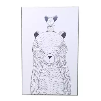 Картина, 60х40 см, Мишка с мышкой