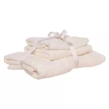 Комплект полотенец, 40х60/50х90/70х140 см, 3 шт, хлопок, молочный, Natural cotton