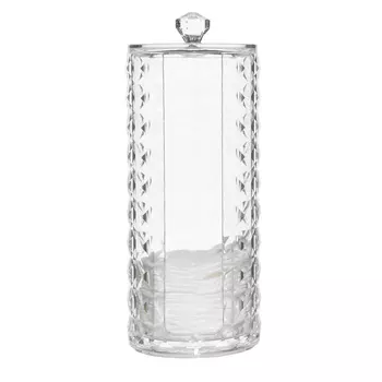 Контейнер для ватных дисков, 18 см, акрил, Kandy