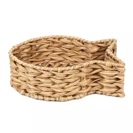 Корзина декоративная, 28х17 см, плетеная, полиэлитен/металл, Рыба, Fish print