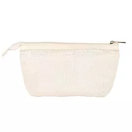 Косметичка, 25х14 см, нейлон, бежевая, Сетка, Easy Travel