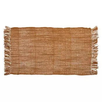Коврик, 50x80 см, хлопок/шенилл, песочный, Штрихи