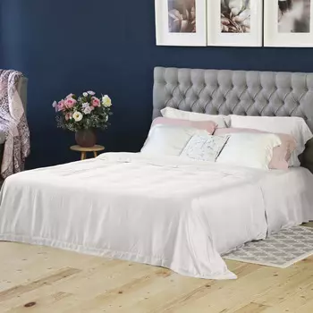 КПБ евро, бамбук, слоновая кость, Pure Bamboo