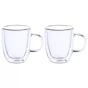 Кружка, 230 мл, 2 шт, стекло Б, Air