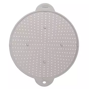 Крышка-рассекатель для сковород, 31 см, силикон, бежевая, Soft Kitchen