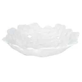 Kuchenland Блюдо, 20 см, фарфор P, белое, Цветы, Flora