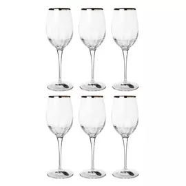 Kuchenland Бокал для белого вина, 380 мл, 6 шт, Filo Platinum