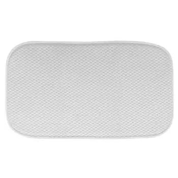 Kuchenland Коврик для сушки посуды, 24x44 см, микрофибра, серый, Clean