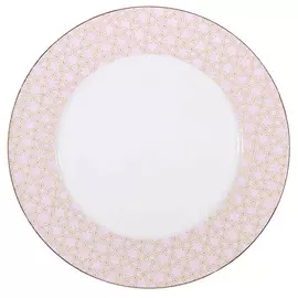 Kuchenland Тарелка обеденная, 27 см, фарфор F, розовая, Summer pastel