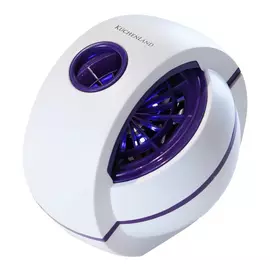 Лампа антимоскитная, 14 см, электрическая, пластик, белая, Шар