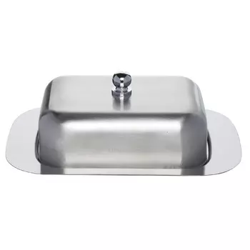 Масленка, 18 см, сталь, прямоугольная, Classic