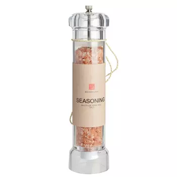 Мельница для специй, 30 см, механическая, акрил, Соль, Seasoning