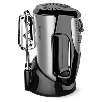 Миксер ручной, электрический, 300 Вт, 5 скоростей, черный, Forever