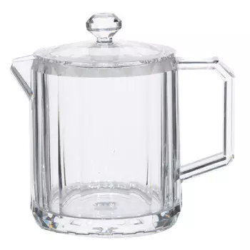 Молочник, 250 мл, с крышкой, акрил, Clarity