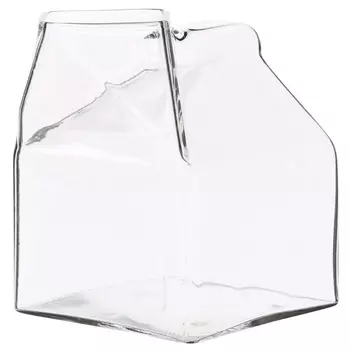 Молочник, 250 мл, стекло Б, Геометрия, Clear