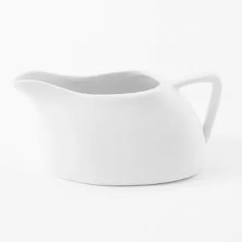 Молочник, 260 мл, керамика, молочный, Изгиб, Antic