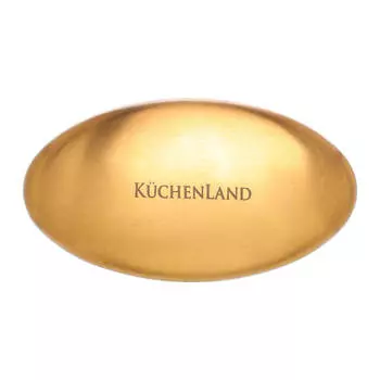 Мыло стальное, 8 см, золотистое, Manny