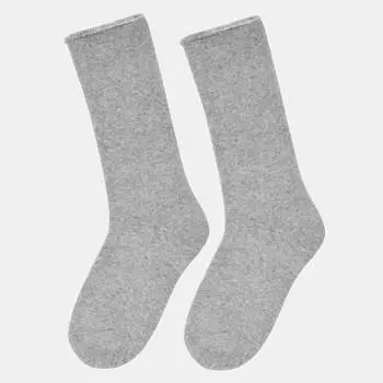 Носки детские, р. 27-30, хлопок/полиэстер, серые, Lukewarm