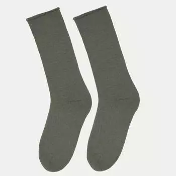 Носки женские, р. 36-38, хлопок/полиэстер, зеленые, Lukewarm