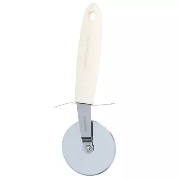 Нож для пиццы, 20 см, сталь/пластик, бежевый, Deft