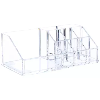 Органайзер для косметики, 17x9 см, пластик, Basic