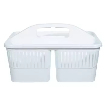 Органайзер для моющих средств, 23х30 см, переносной, пластик, белый, Compact