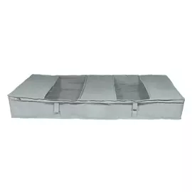 Органайзер-короб для вещей, 45х100 см, на молнии, текстиль, серый, Pedant