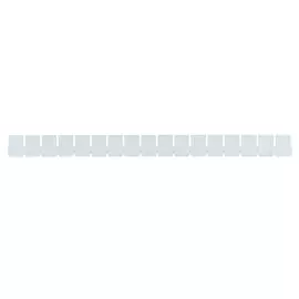 Органайзер-разделитель для ящиков, 43х3 см, 7 шт, пластик, белый, Compact