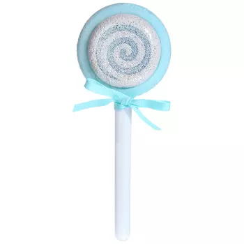 Пемза для ног, с ручкой, 20 см, вулканический камень/пластик, Леденец