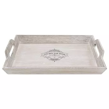 Поднос, 40х25 см, дерево, прямоугольный, Best home, Ethno