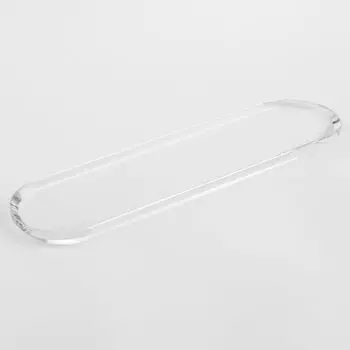 Поднос для ванной, 40х11 см, стекло, Lux crystal