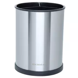 Подставка для кухонных принадлежностей, 19 см, 3 отд, сталь/пластик