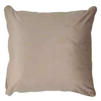 Подушка декоративная, 45х45 см, полиэстер, коричневая, Rock
