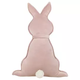 Подушка декоративная, 54 см, спандекс, лиловая, Заяц, Rabbit