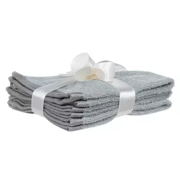 Полотенце, 30х30 см, 3 шт, хлопок, ментоловое, Wellness