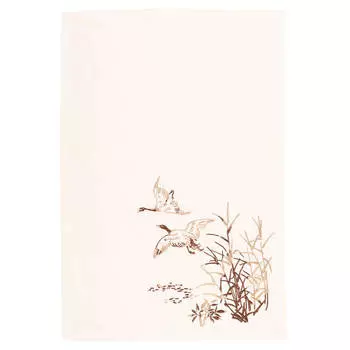 Полотенце кухонное, 40х60 см, хлопок, молочное, Утки, Duck