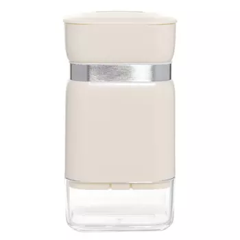 Пресс для чеснока, 12 см, сталь/пластик, бежевый, soft