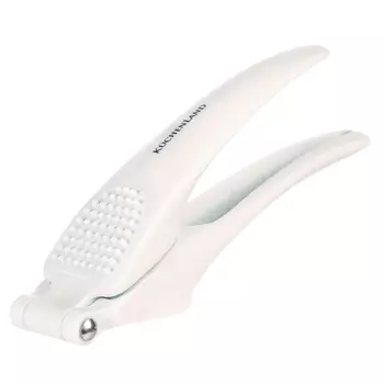 Пресс для чеснока, 18 см, пластик/сталь, молочный, Regular