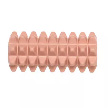 Ролик массажный, 15 см, для йоги и фитнеса, ЭВА, бежевый, Sport