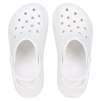 Сабо женские, р. 35-36, ЭВА, белые, Jenna