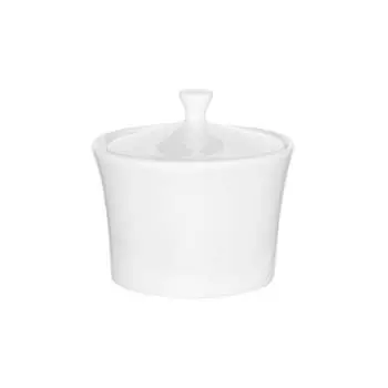 Сахарница, 10 см, 230 мл, фарфор F, белая, Ideal white