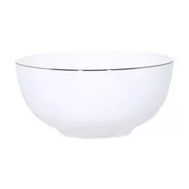 Салатник, 15х7 см, 800 мл, фарфор F, белый, Ideal silver