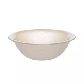 Салатник, 16 см, стекло, молочный, Cotton