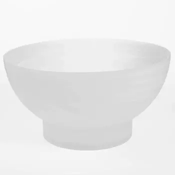 Салатник, 20х10 см, стекло, матовый, Matte wave