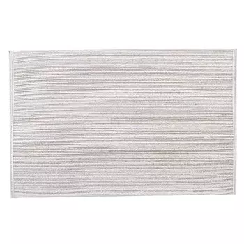 Салфетка под приборы, 30х45 см, полиэстер, прямоугольная, серая, Rotary