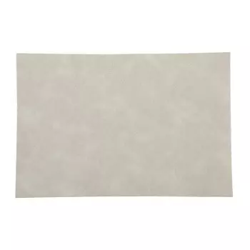Салфетка под приборы, 30х45 см, ПВХ, прямоугольная, серая, Rock
