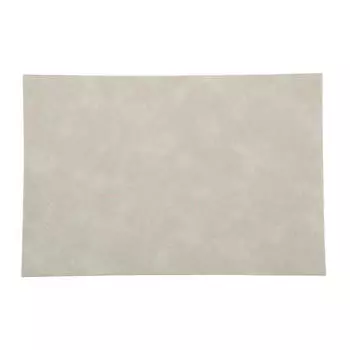 Салфетка под приборы, 30х45 см, ПВХ, прямоугольная, серая, Rock